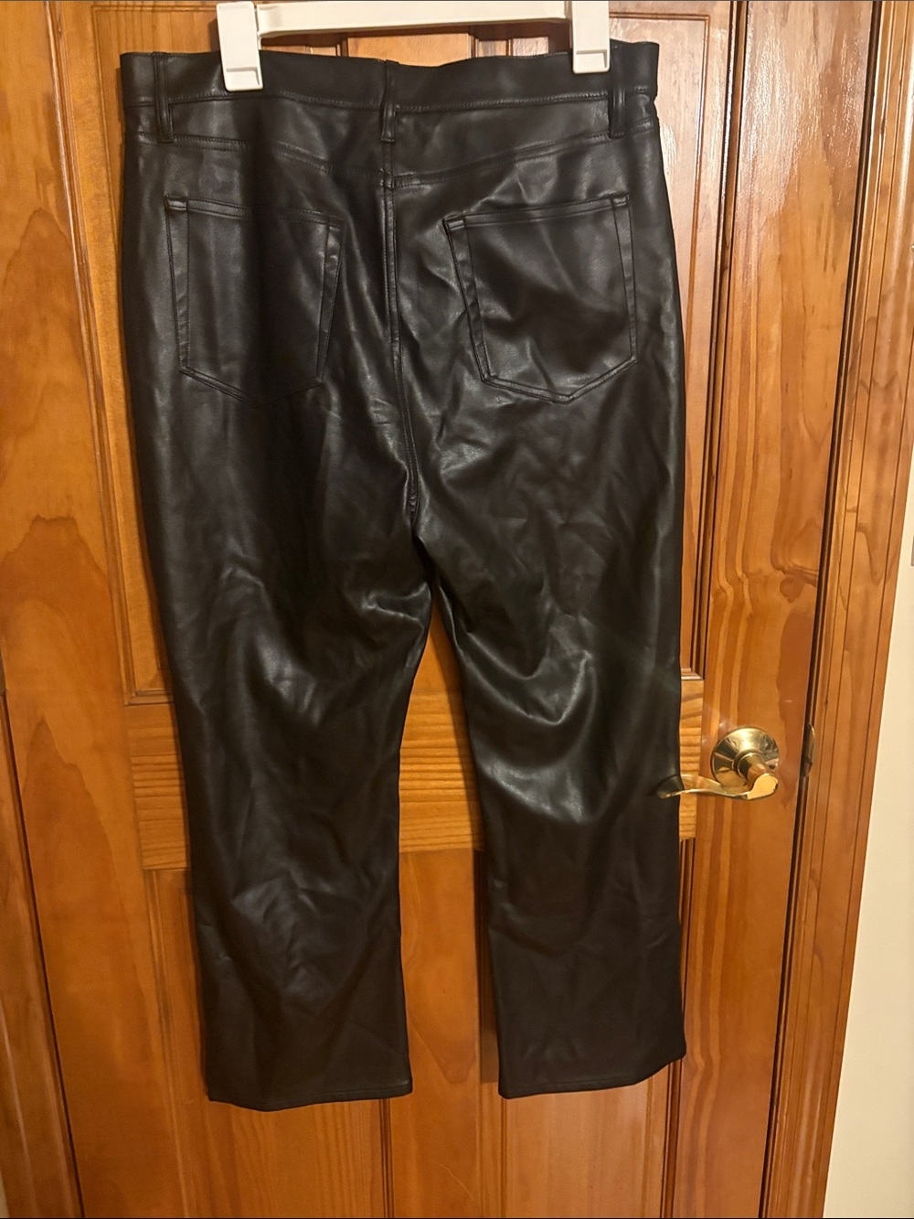 LOFT pleather pants - Picture 3 of 3